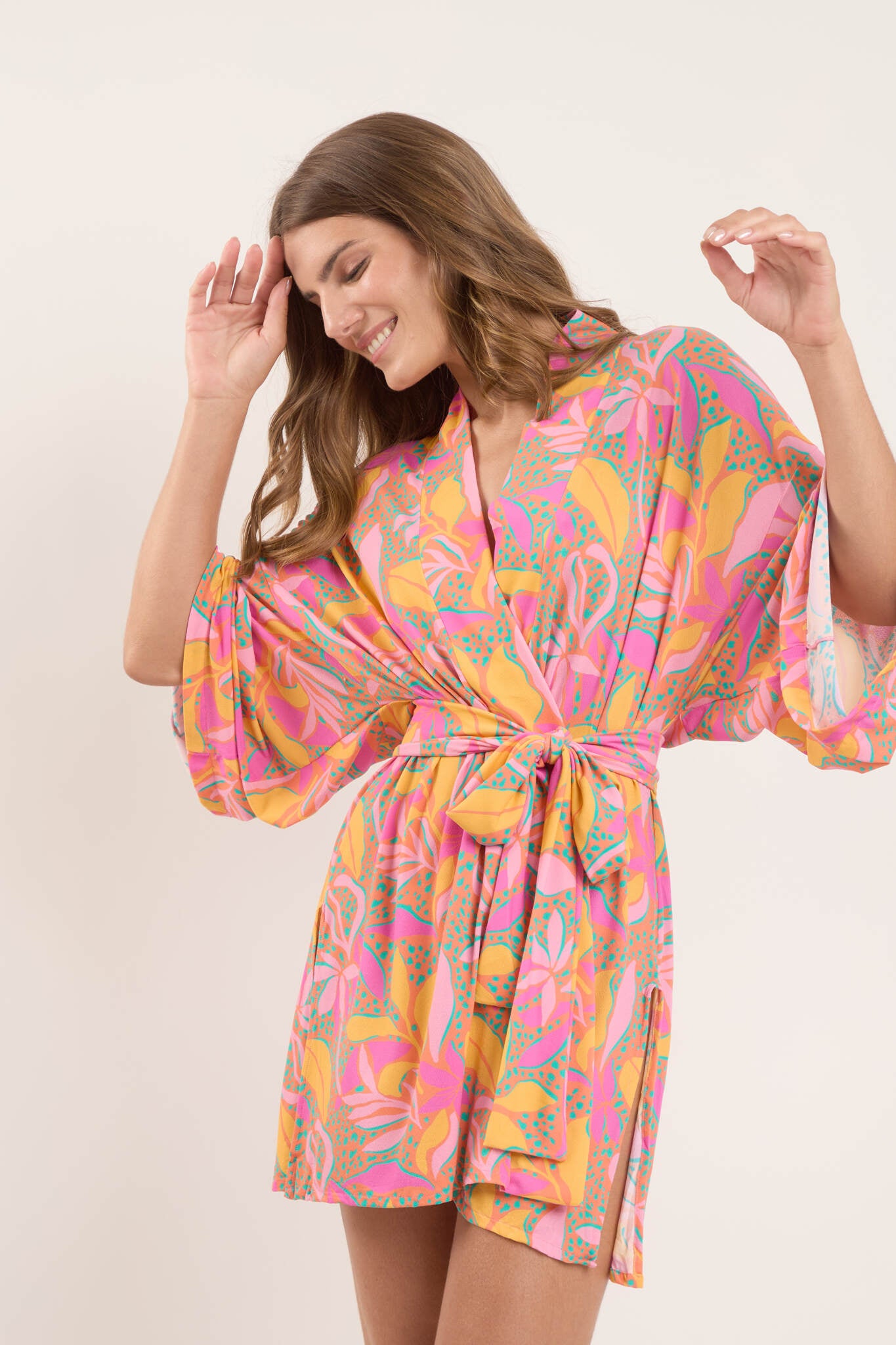 Image 08: Rio De Sol Kaftans / Cover Ups Lyla Kimono