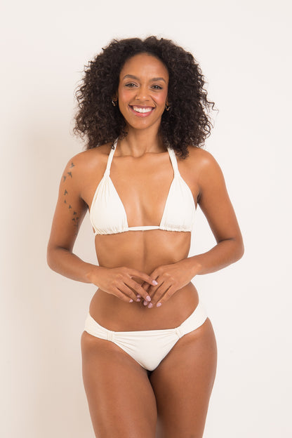 Model Front: Rio De Sol Bottom Bottom Off-White Mel-Comfy