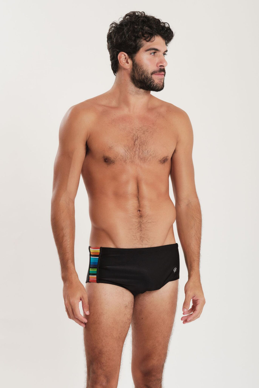 Model Front: Blueman Sunga / Boxer Sunga Country Lux Listras Rainbow