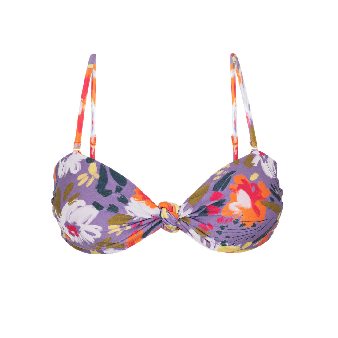 Product Front: Rio De Sol Top Top Garden-Flower Bandeau-Joy