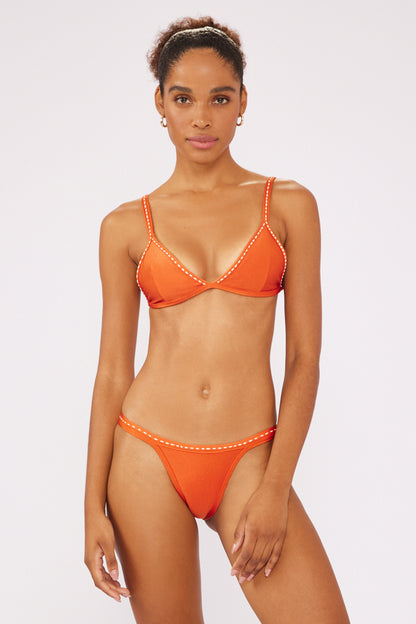 Model Front: Blueman Top Top Laranja Dance-Pesponto