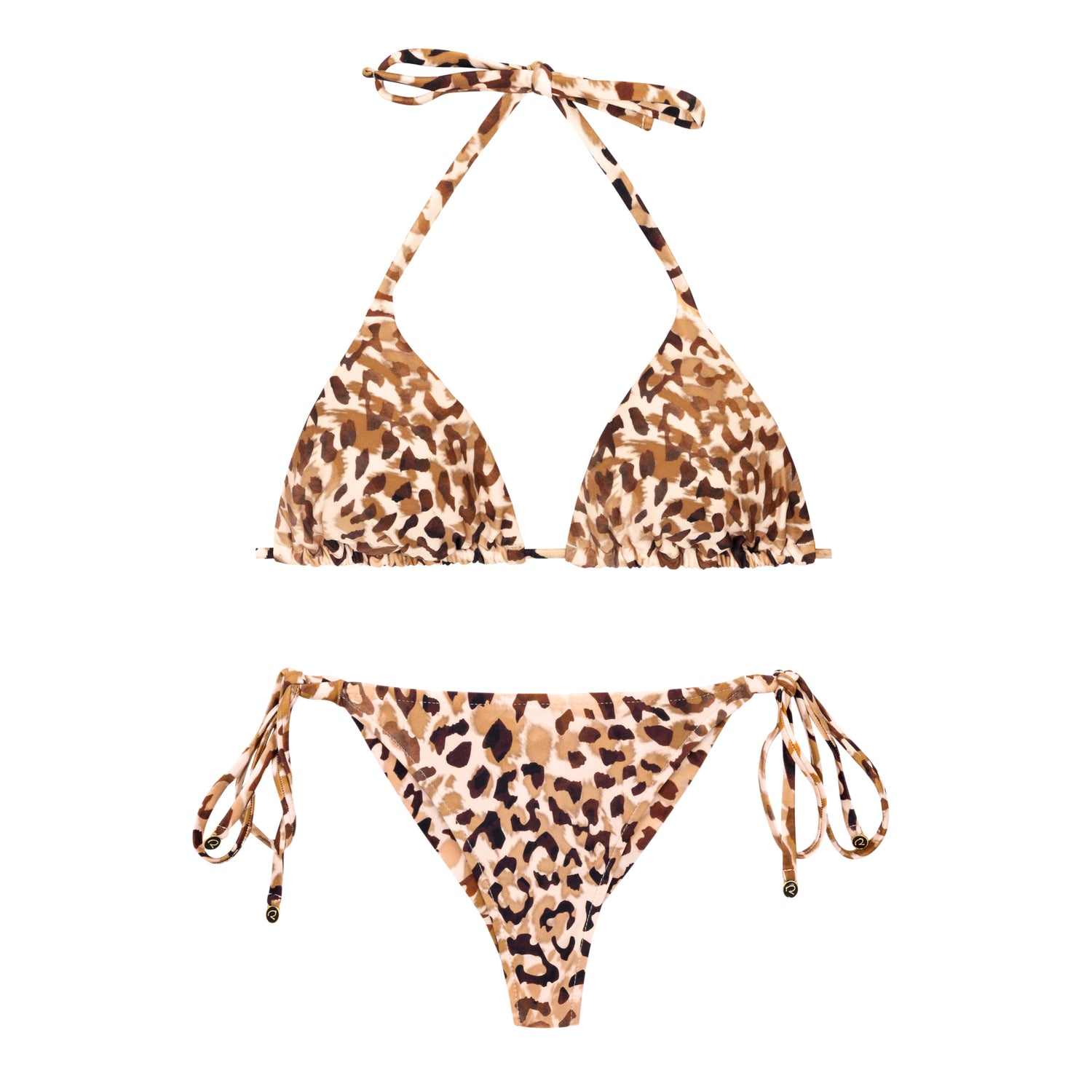 Product Front: Rio De Sol Set Set Leopard Tri-Inv Cheeky-Tie
