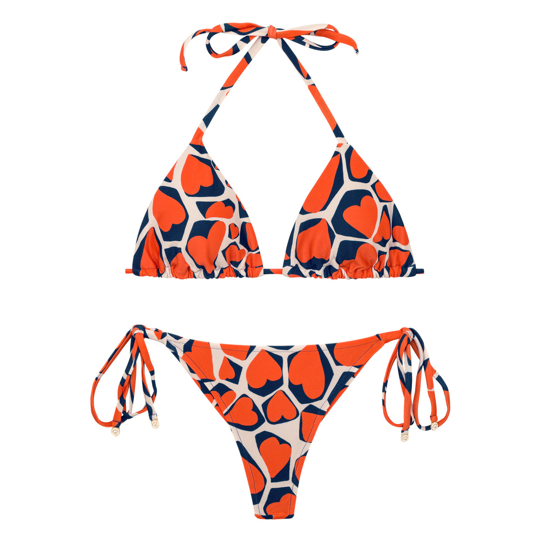 Product Front: Rio De Sol Set Set Amore-Red Tri-Inv Cheeky-Tie