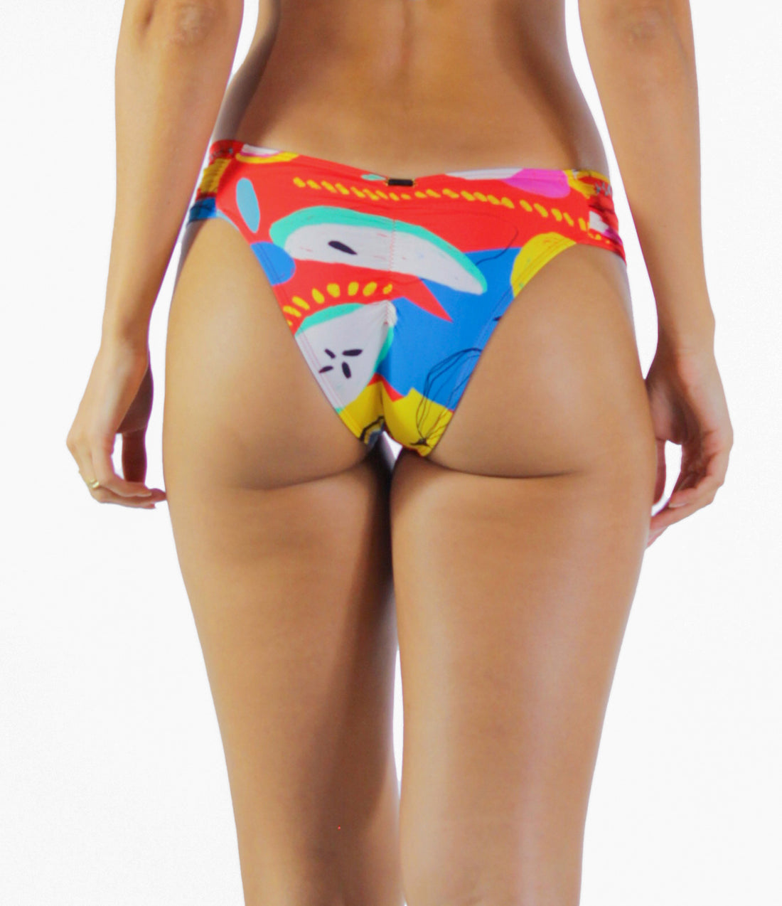 Model Back: La Playa Bottom Bottom Franzido Frutas