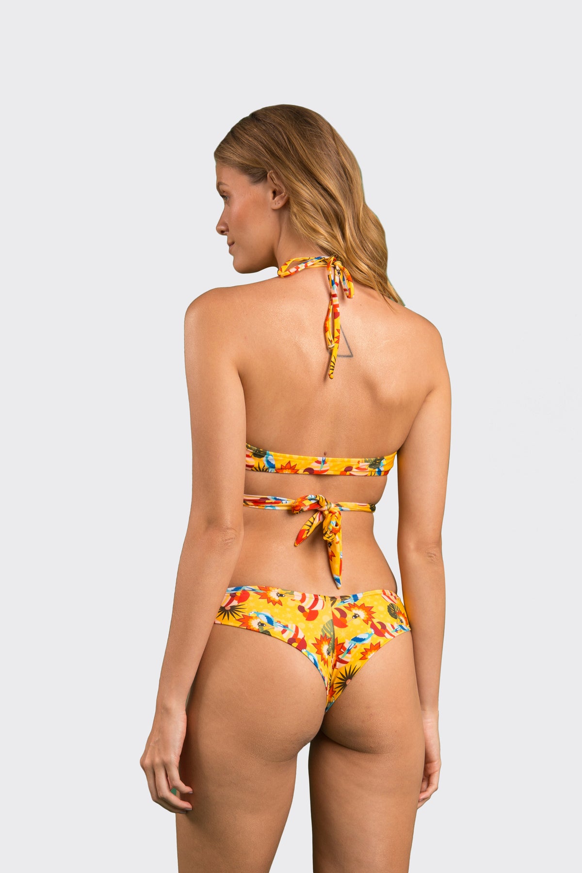 Model Back: Rio De Sol Two Piece Swimwear Set Stories Kate Ciao