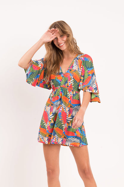 Image 04: Rio De Sol Mini Dress Jungle Mini Dress