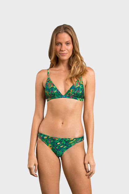 Model Front: Rio De Sol Two Piece Swimwear Set Wilds Tri-Fixo Essential-Comfy