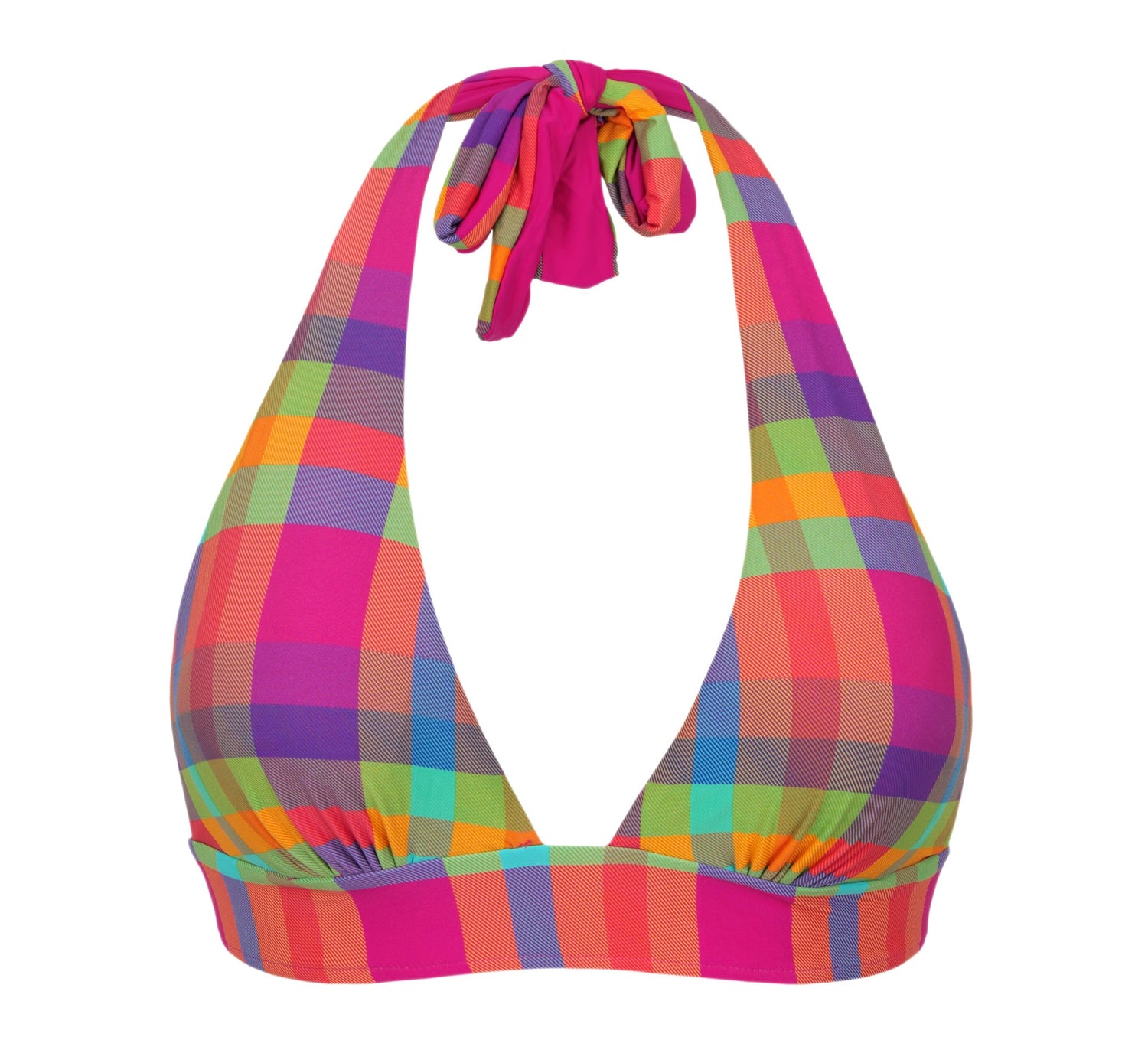 Product Front: Rio De Sol Top Top Tulip-Garden Halter-Cos