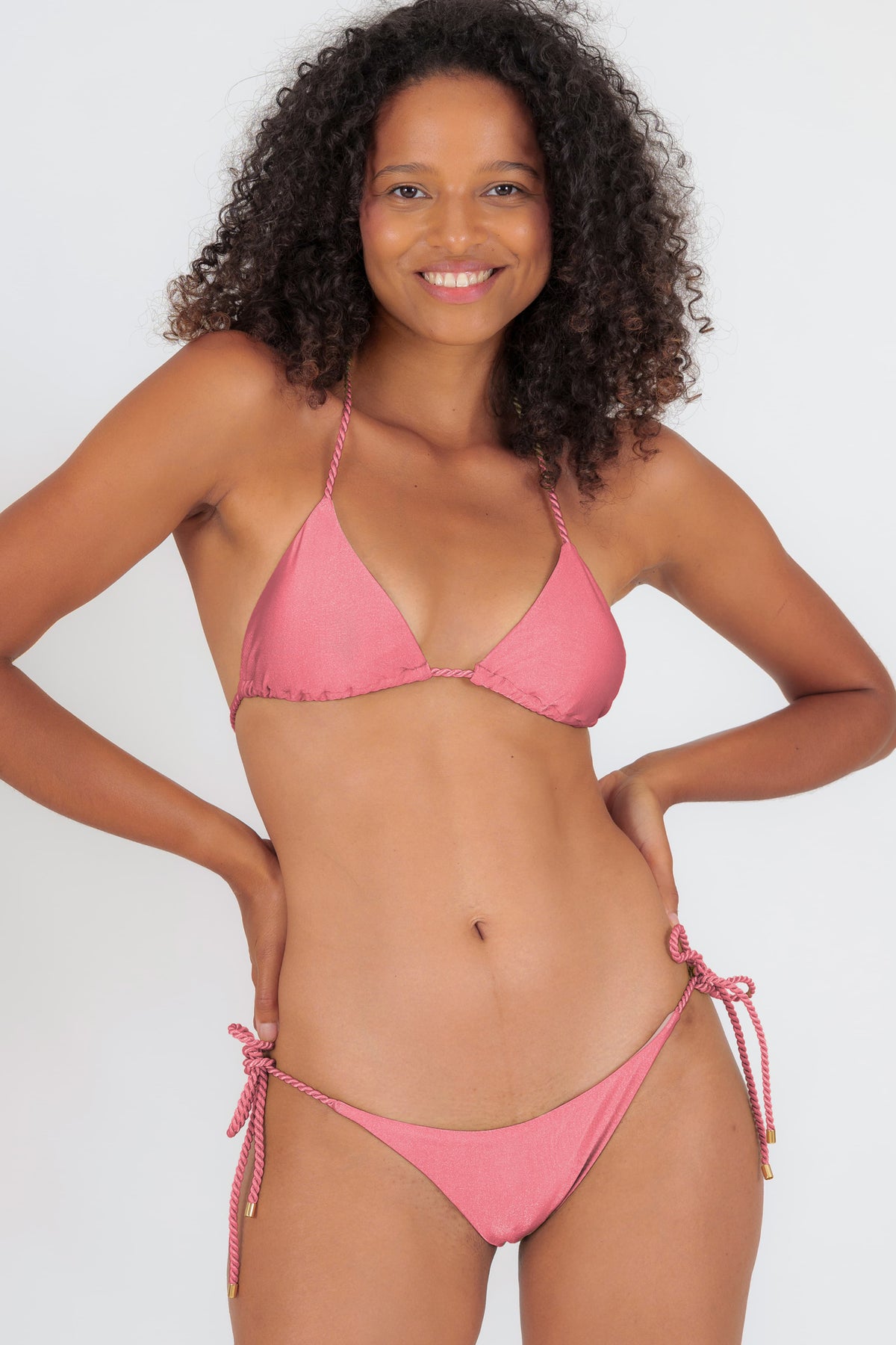 Gallery: Rio De Sol Two Piece Swimwear Set Shimmer-Confetti Tri-Rope Ibiza-Rope