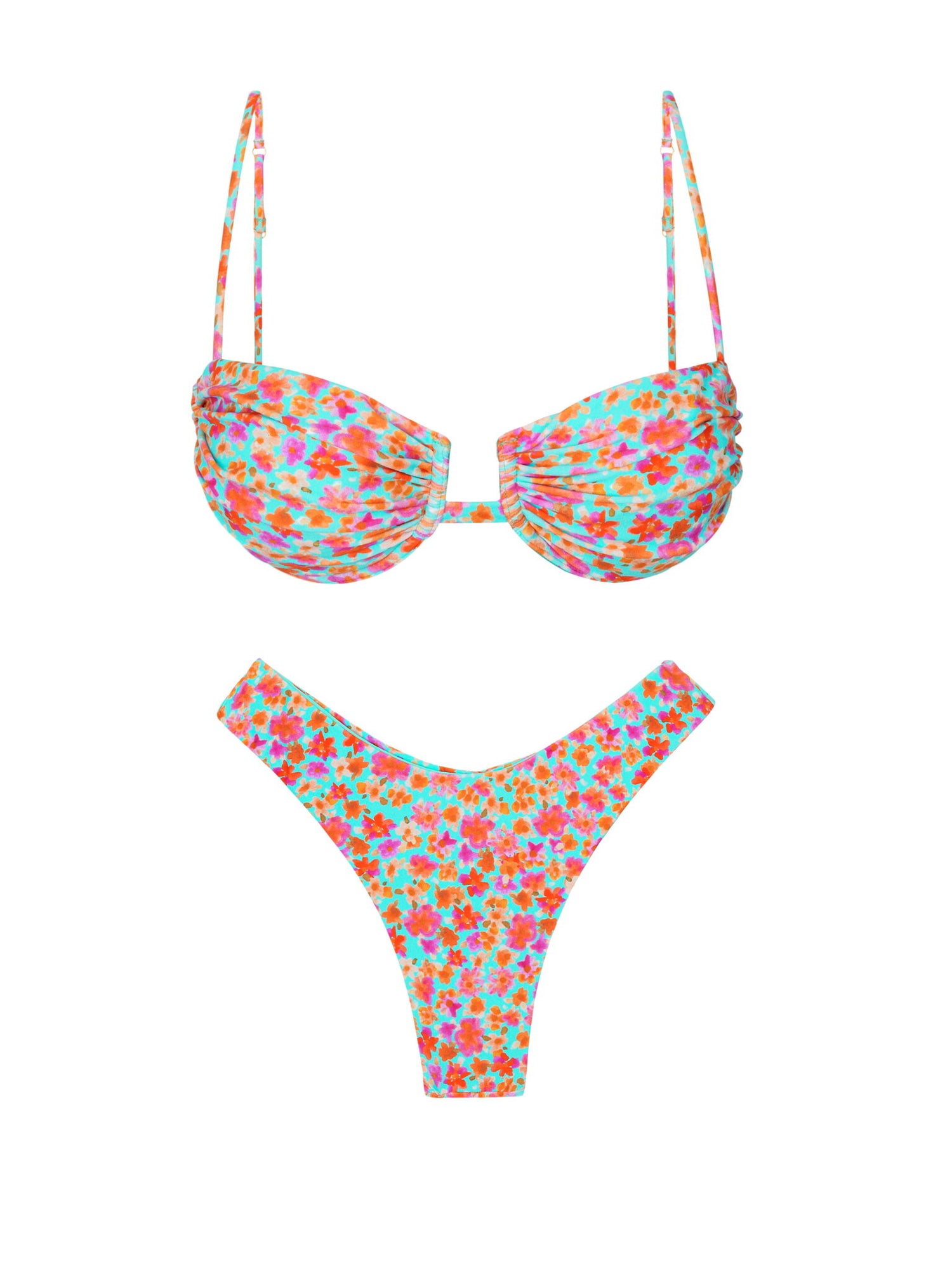 Product Front: Rio De Sol Set Set Ditsy-Sky Zaya Nara