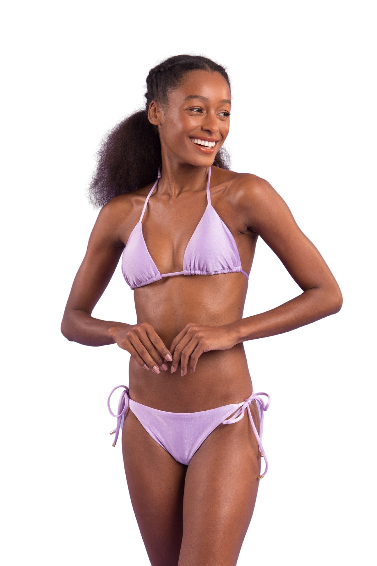 Image 04: Rio De Sol Two Piece Swimwear Set Shimmer-Harmonia Tri-Inv Ibiza-Comfy