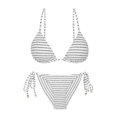 Product Front: Rio De Sol Set Set Linea-White Lia Cheeky-Tie