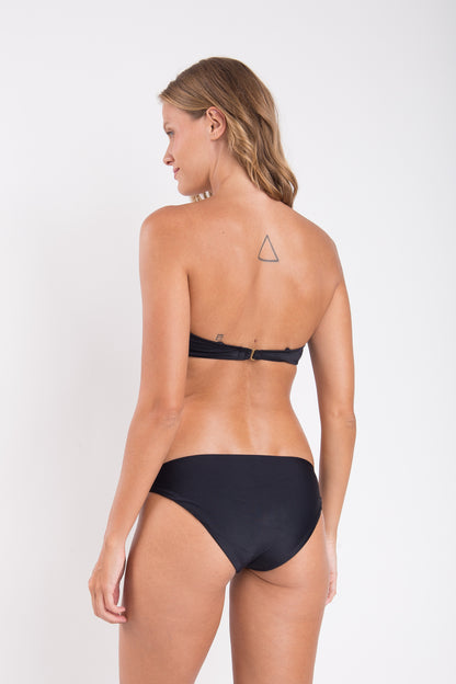 Model Back: Rio De Sol Bottom Bottom Touch-Black Essential-Comfy