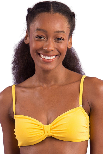Gallery: Rio De Sol Top Top Malibu-Yellow Bandeau-Duo