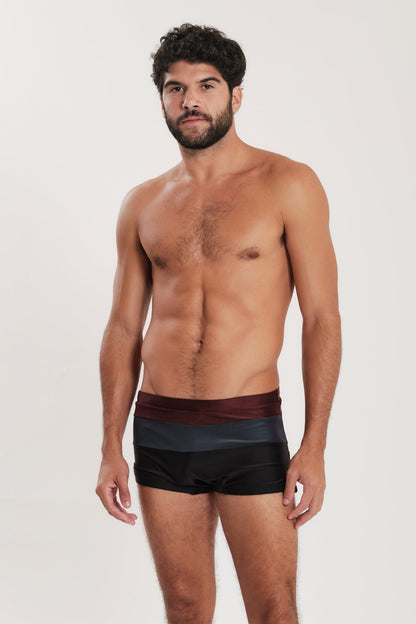 Model Front: Blueman Sunga / Boxer Sunga Army Crepusculo Vinho