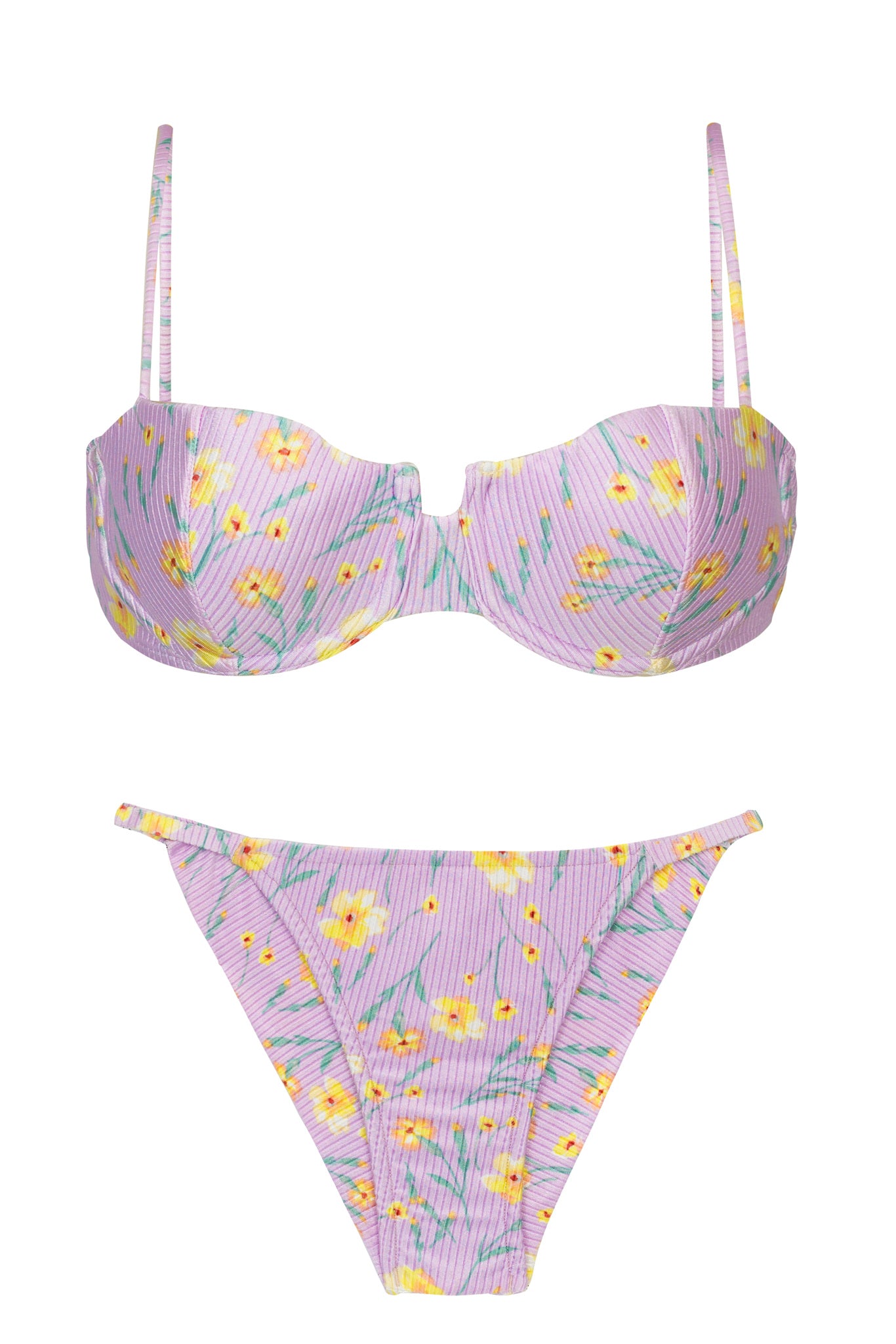 Product Front: Rio De Sol Set Set Canola Balconet Cheeky-Fixo