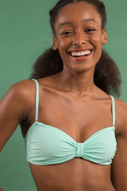 Image 09: Rio De Sol Set Set Malibu-Menta Bandeau-Duo Essential