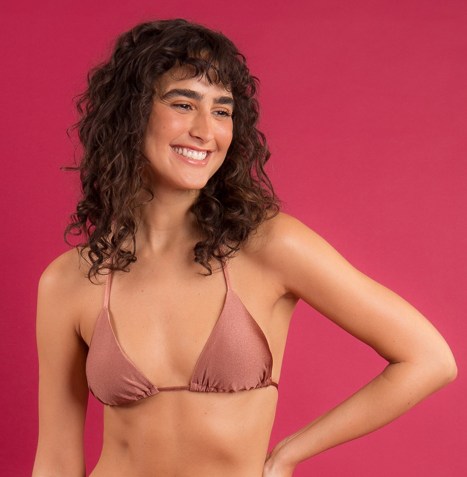Image 08: Rio De Sol Top Top Shimmer-Copper Tri-Inv