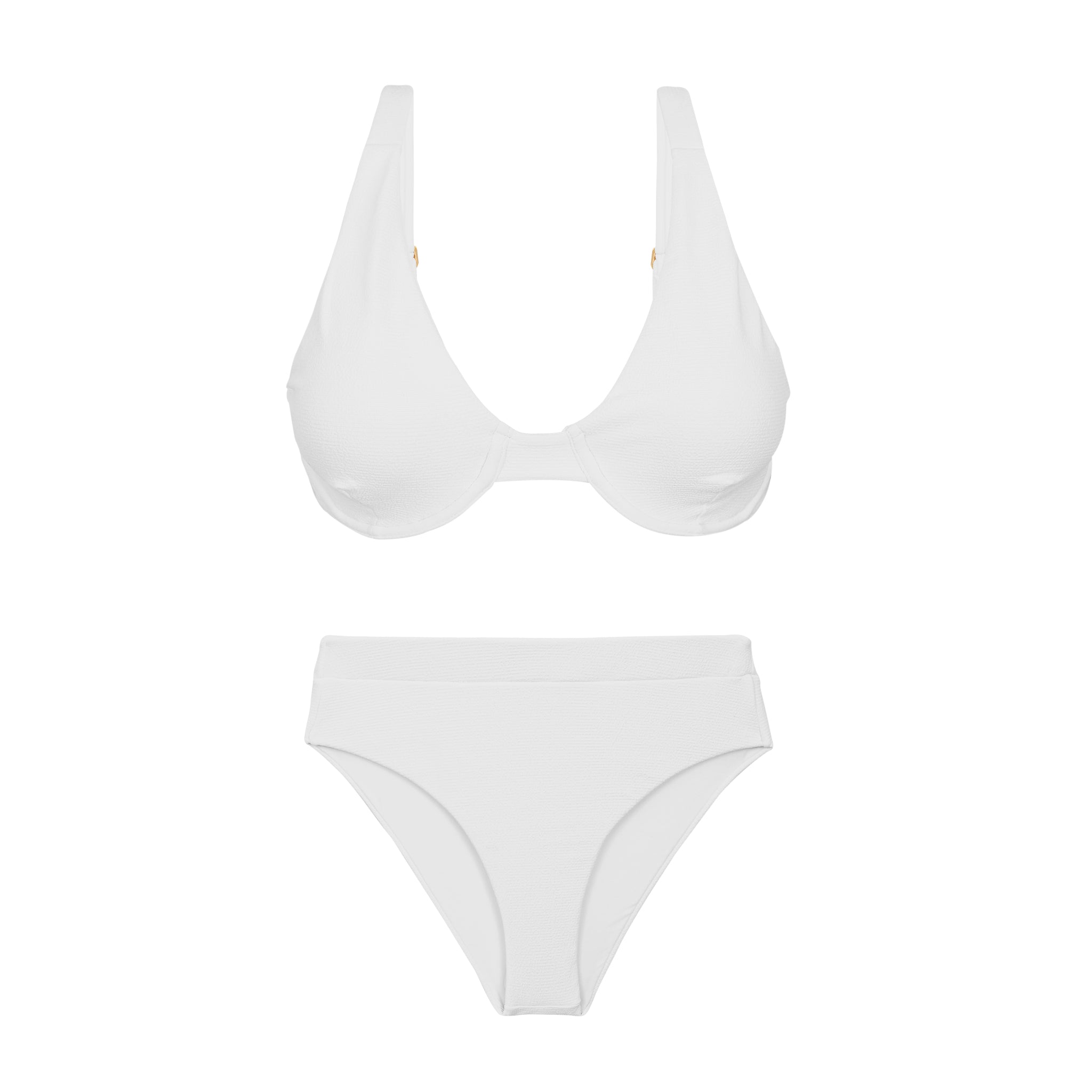 Product Front: Rio De Sol Set Set Sand-White Chantal Kora