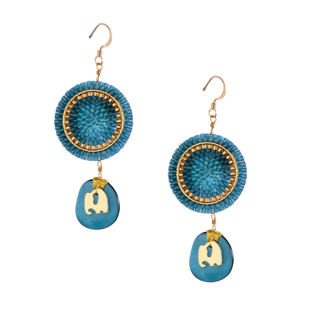 Model Front: Mishky Earrings Siria Gp-S-1723