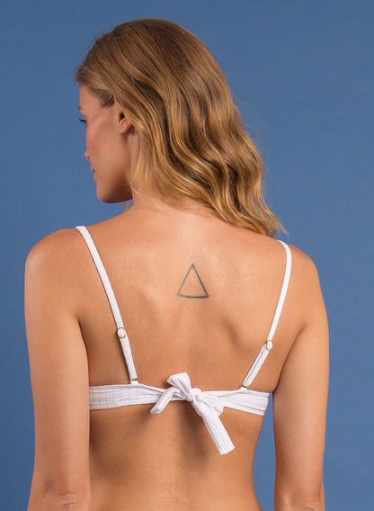 Image 12: Rio De Sol Top Top Bora-White Bra-Trio