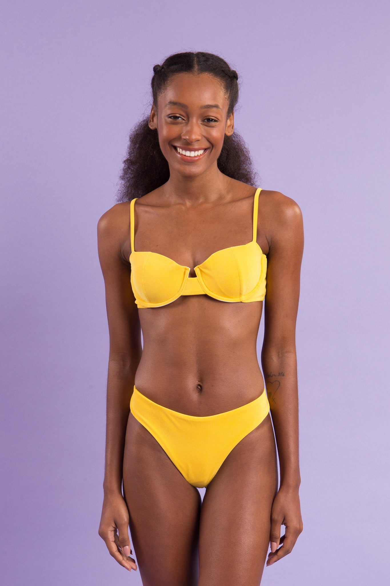 Image 10: Rio De Sol Set Set Malibu-Yellow Balconet Ciao