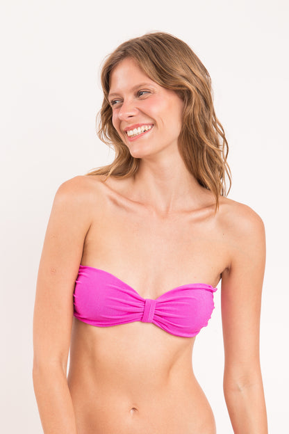Image 12: Rio De Sol Set Set Malibu-Rosa Bandeau-Duo Essential