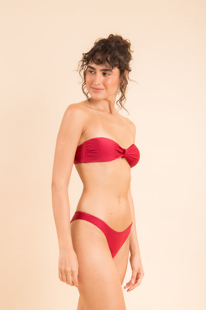 Image 08: Rio De Sol Set Set Shimmer-Divino Bandeau-Joy Essential