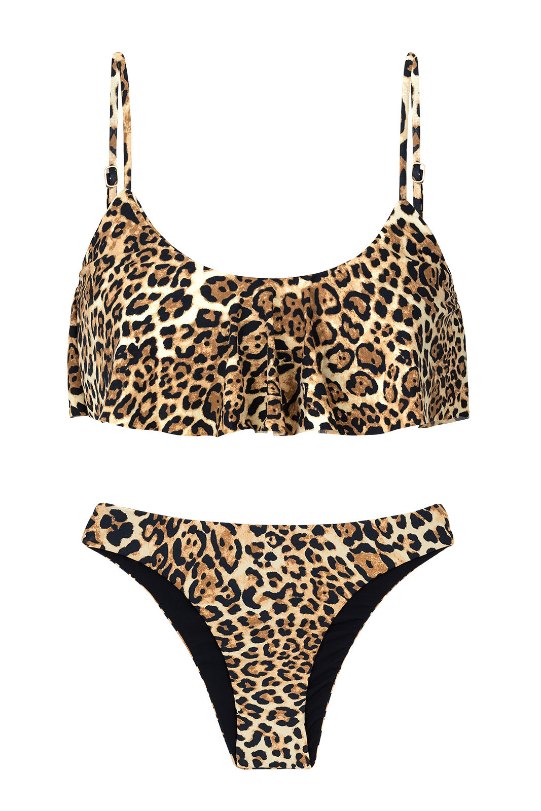 Product Front: Rio De Sol Set Leopardo Babado