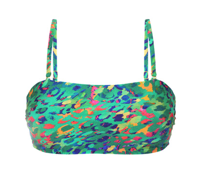Product Front: Rio De Sol Top Top Wilds Bandeau-Reto