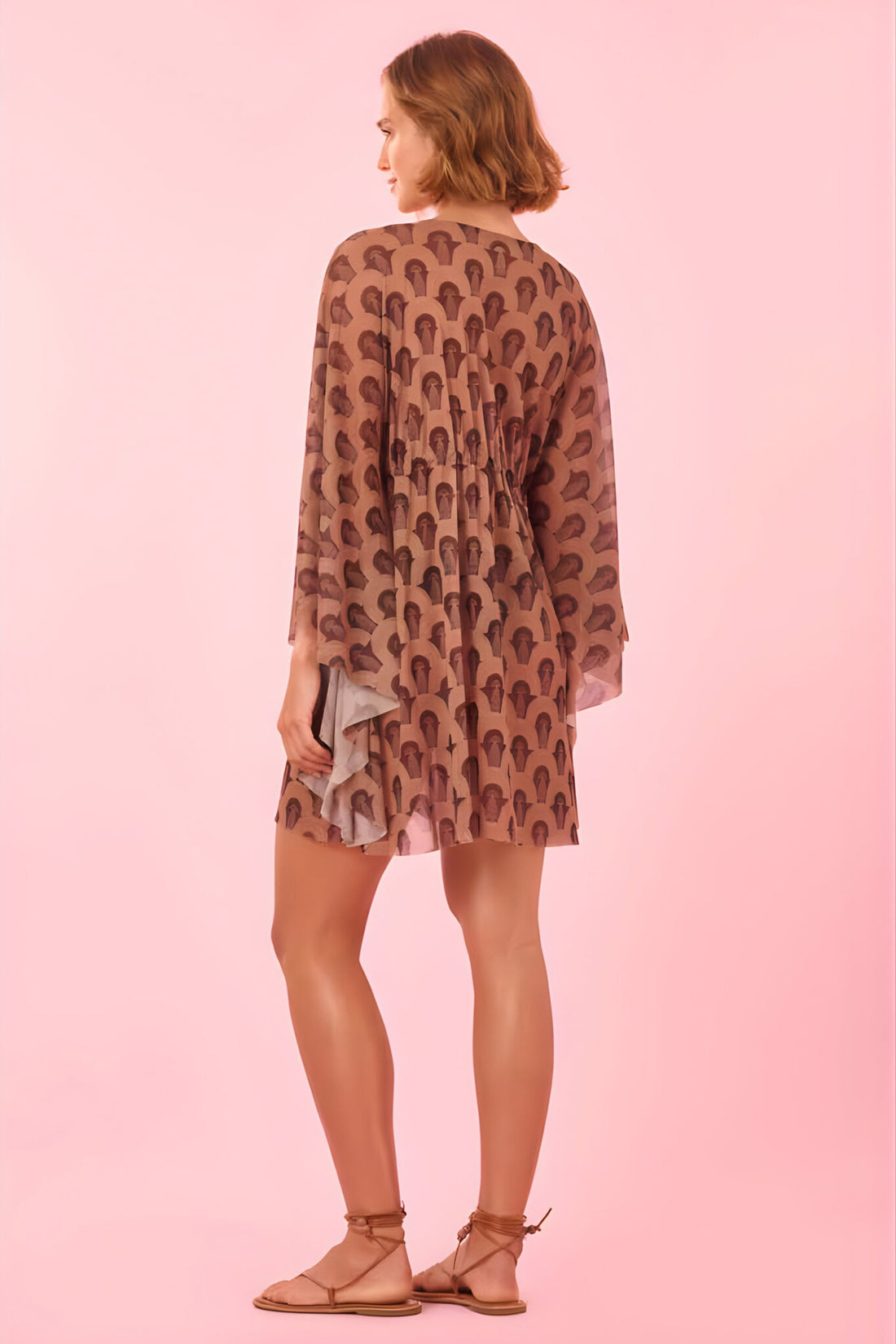 Model Back: Blueman Kaftans / Cover Ups Makani Kaftan