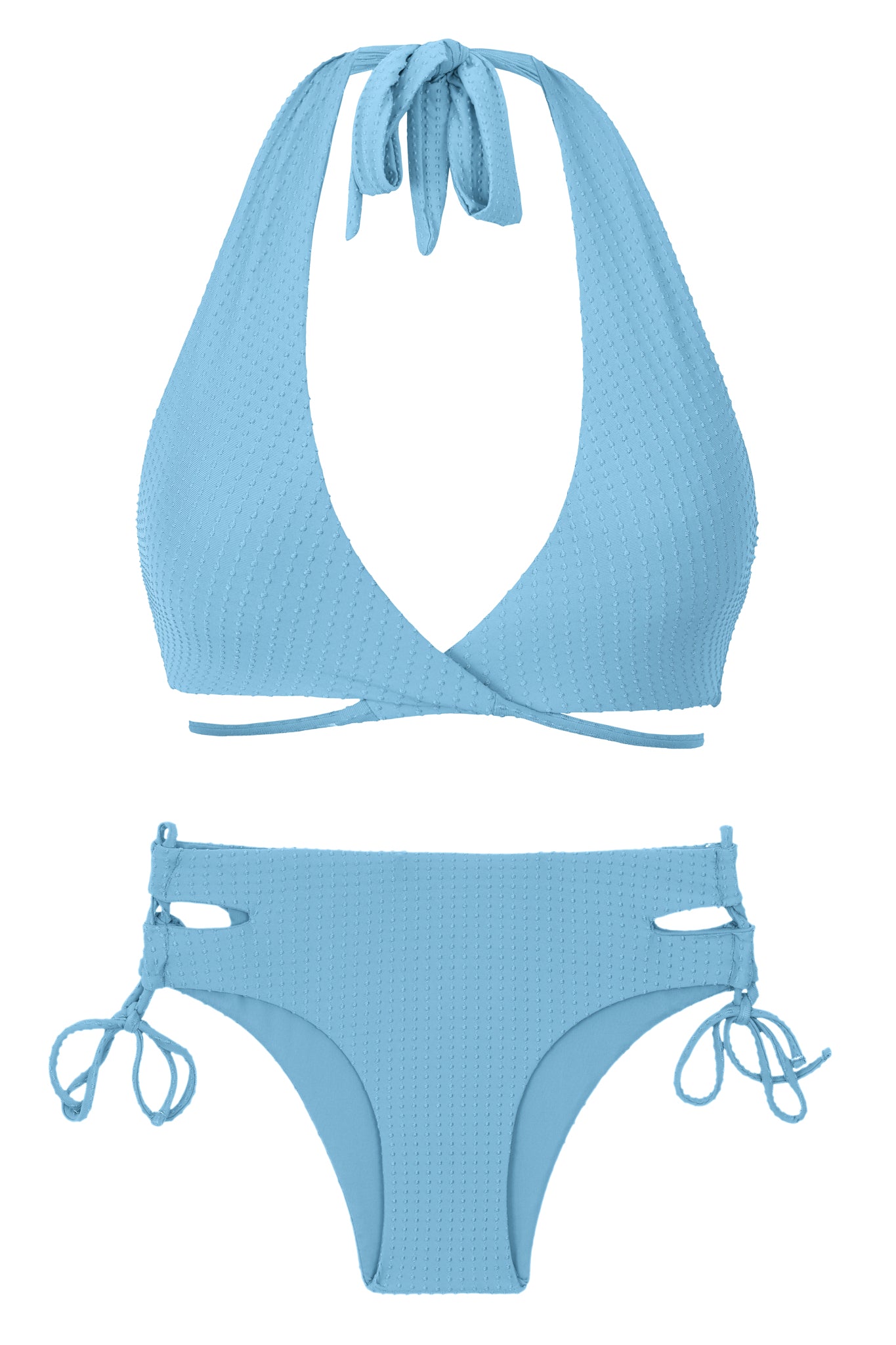 Product Back: Rio De Sol Set Set Dots-Sky Kate Madrid