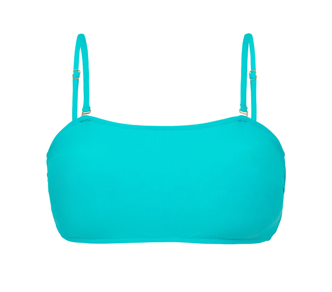 Product Front: Rio De Sol Top Top Jade Bandeau-Reto