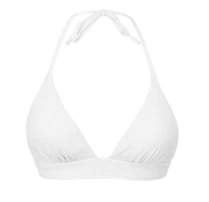 Product Front: Rio De Sol Top Top Bora-White Tri-Cos