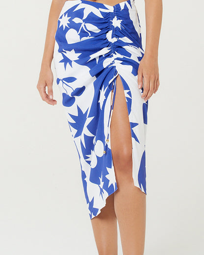 Gallery: Blueman Beach Skirt Bottom Set Cerise