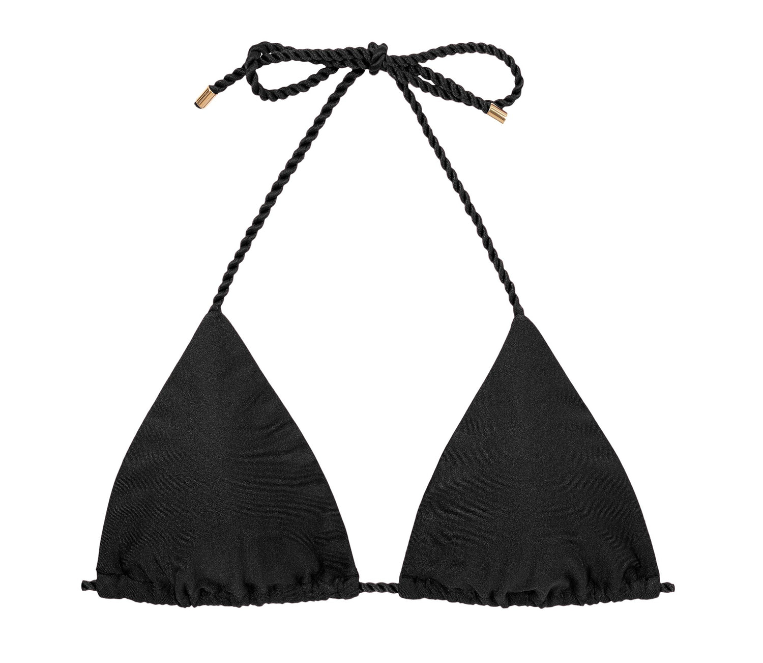 Product Front: Rio De Sol Top Top Shimmer-Black Tri-Rope