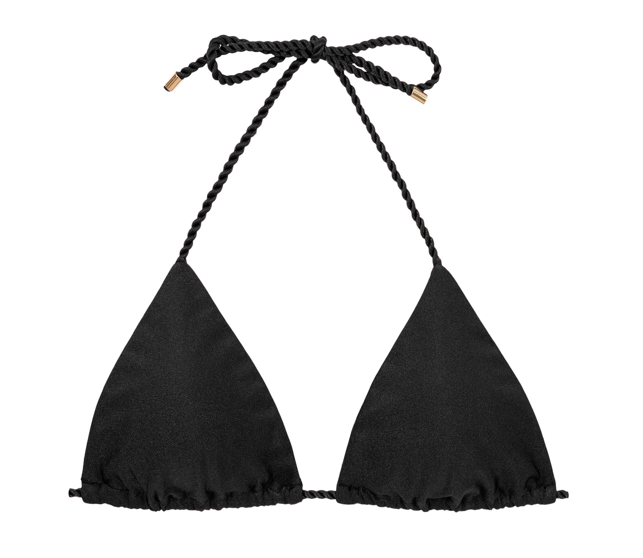 Product Front: Rio De Sol Top Top Shimmer-Black Tri-Rope
