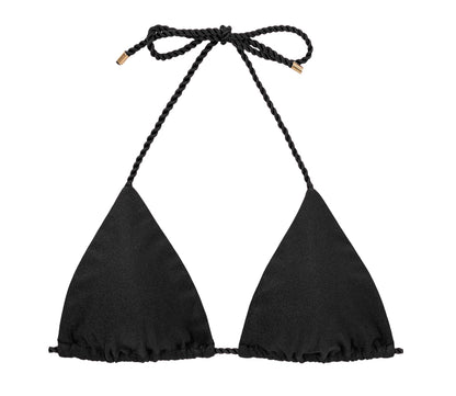 Product Front: Rio De Sol Top Top Shimmer-Black Tri-Rope