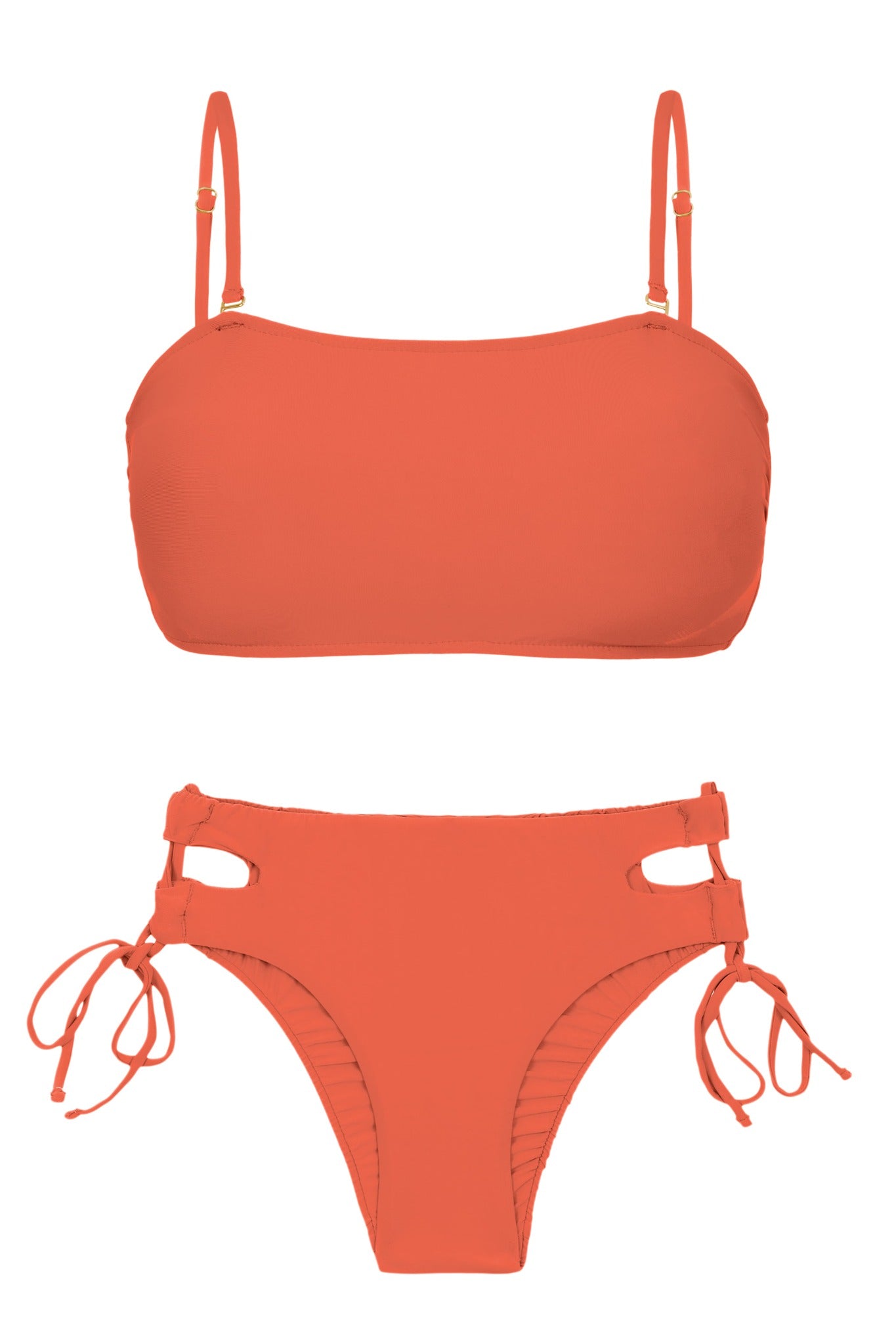 Product Front: Rio De Sol Set Set Light-Peach Bandeau-Reto Madrid