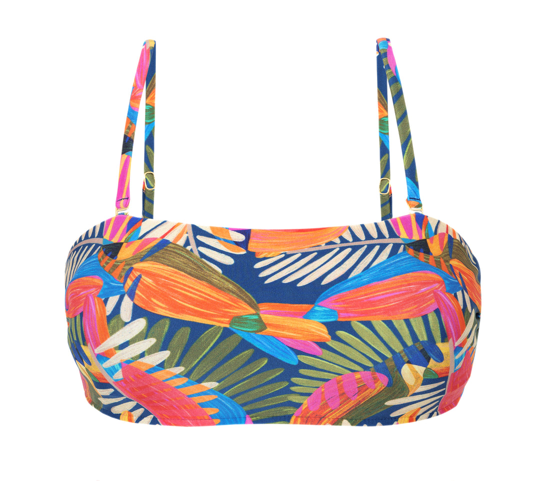 Product Front: Rio De Sol Top Top Jungle Bandeau-Reto