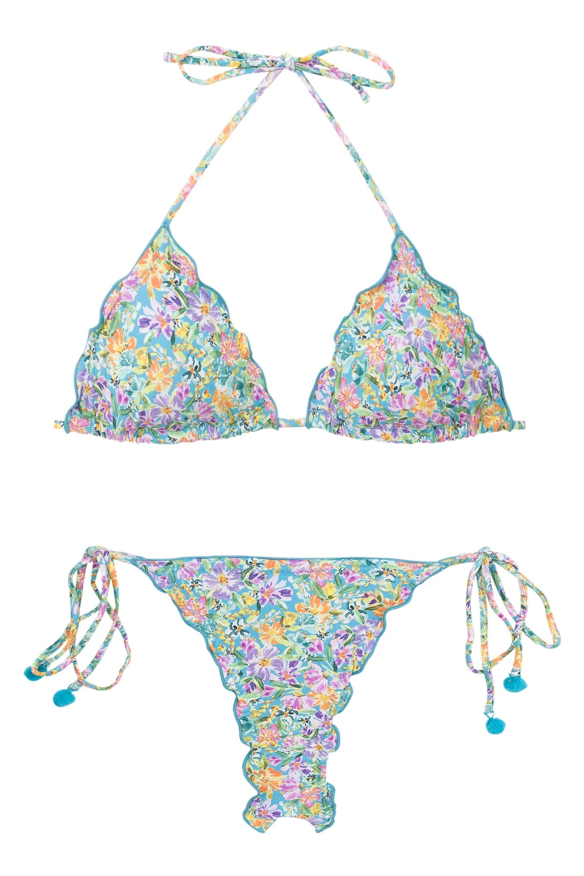 Product Front: Rio De Sol Two Piece Swimwear Set Tiny-Garden Frufru-Fio