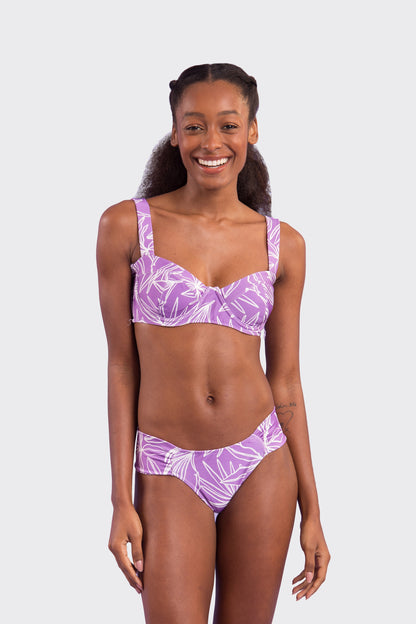 Model Front: Rio De Sol Top Top Trail-Purple Amelia