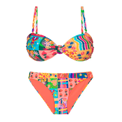 Product Front: Rio De Sol Set Set Love-Trip Bandeau-Joy Essential-Comfy