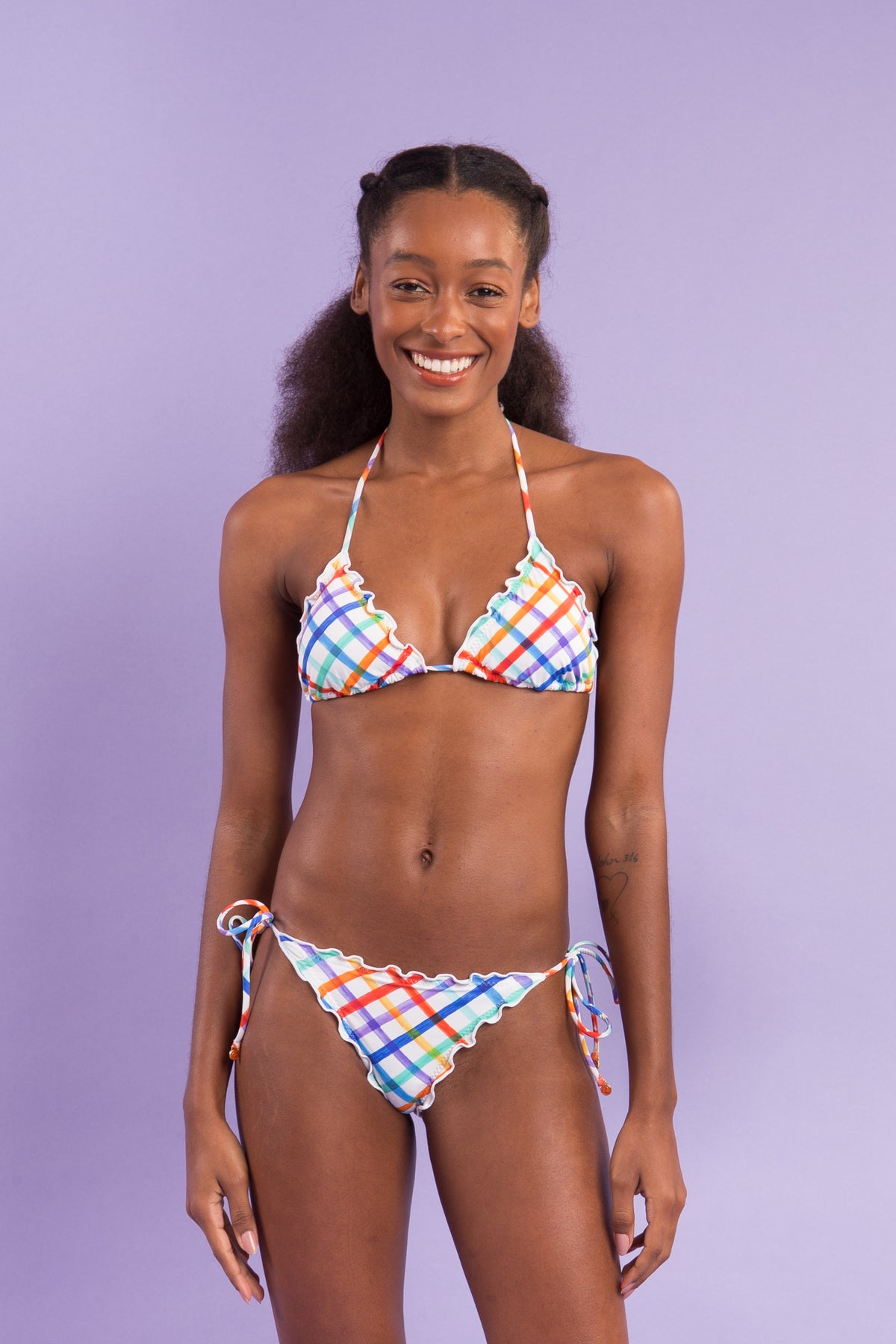 Image 10: Rio De Sol Two Piece Swimwear Set Square Frufru-Comfy