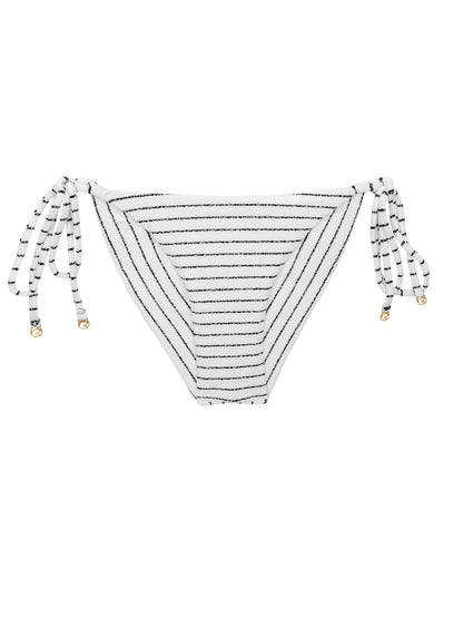 Product Front: Rio De Sol Bottom Bottom Linea-White Cheeky-Tie