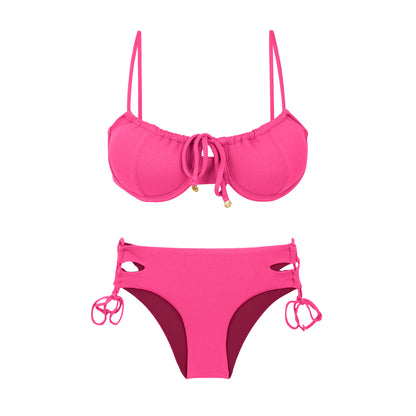 Product Front: Rio De Sol Set Set Mtx-Ultrapink Balconet-Tie Madrid