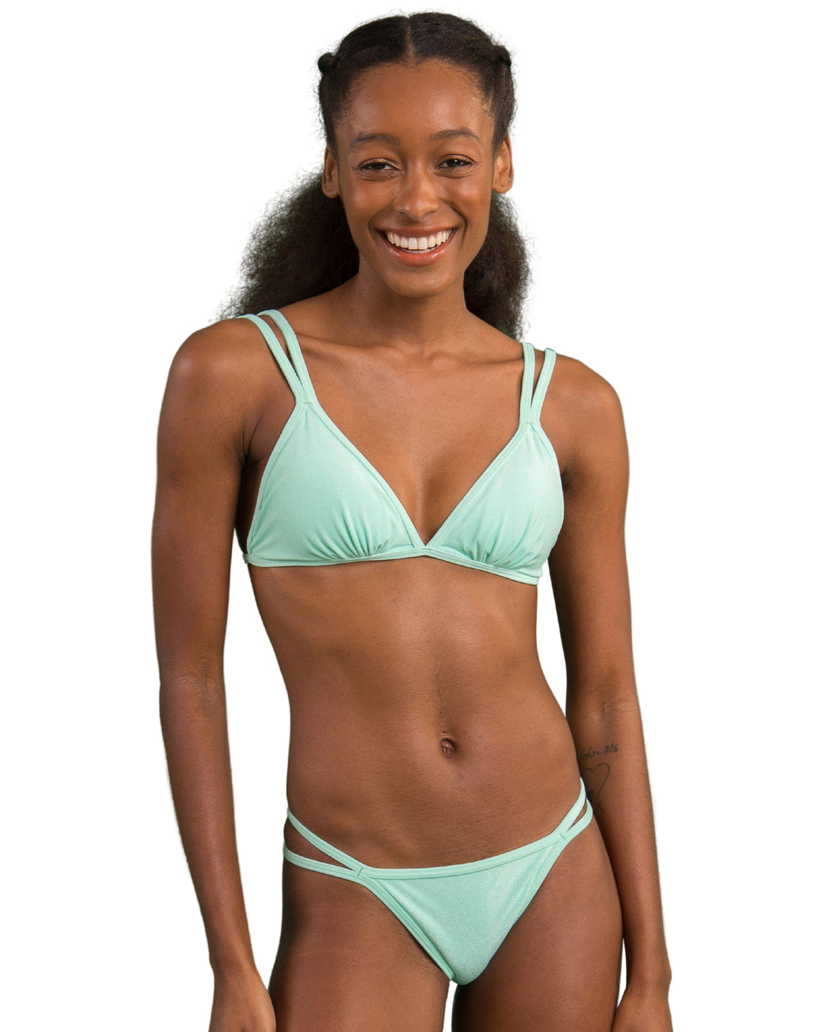 Gallery: Rio De Sol Two Piece Swimwear Set Malibu-Menta Tri-Duo Mini-Duo