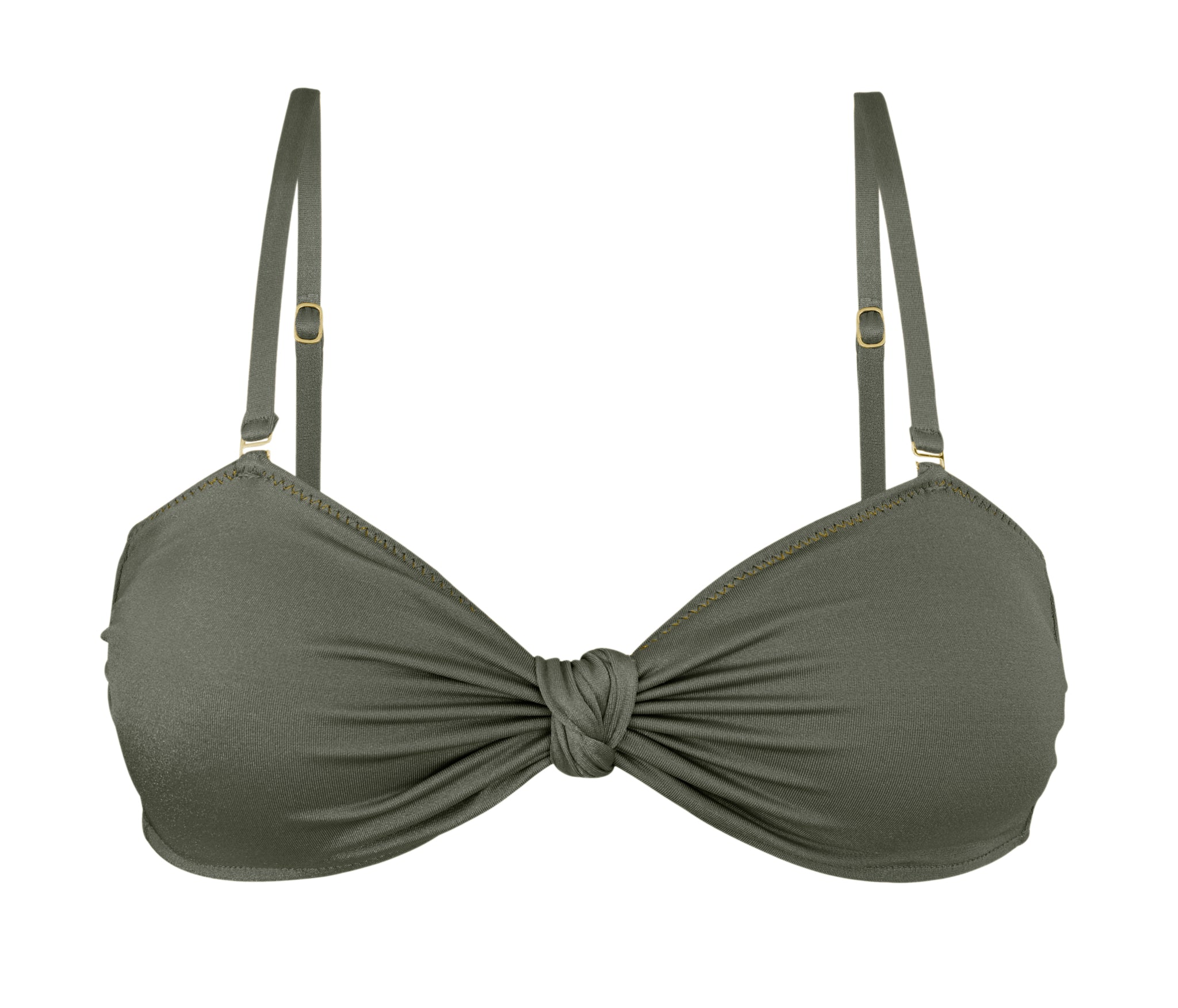 Product Front: Rio De Sol Top Top Croco Bandeau-Joy