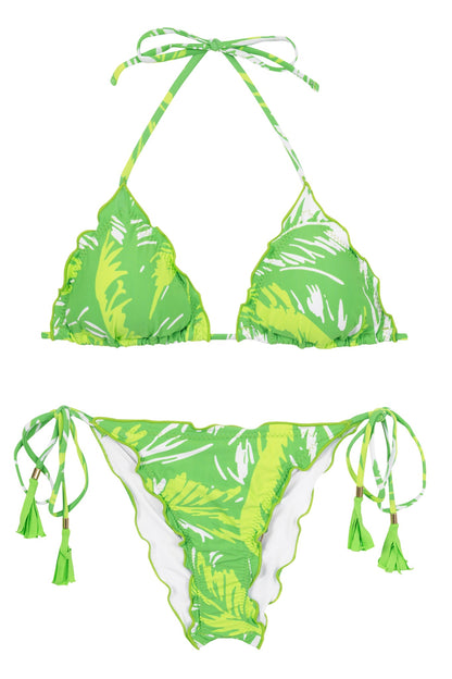 Product Front: Rio De Sol Set Set Green-Palms Frufru