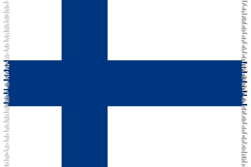 Product Front: Bali Blue Pareo Canga Finnish National Flag